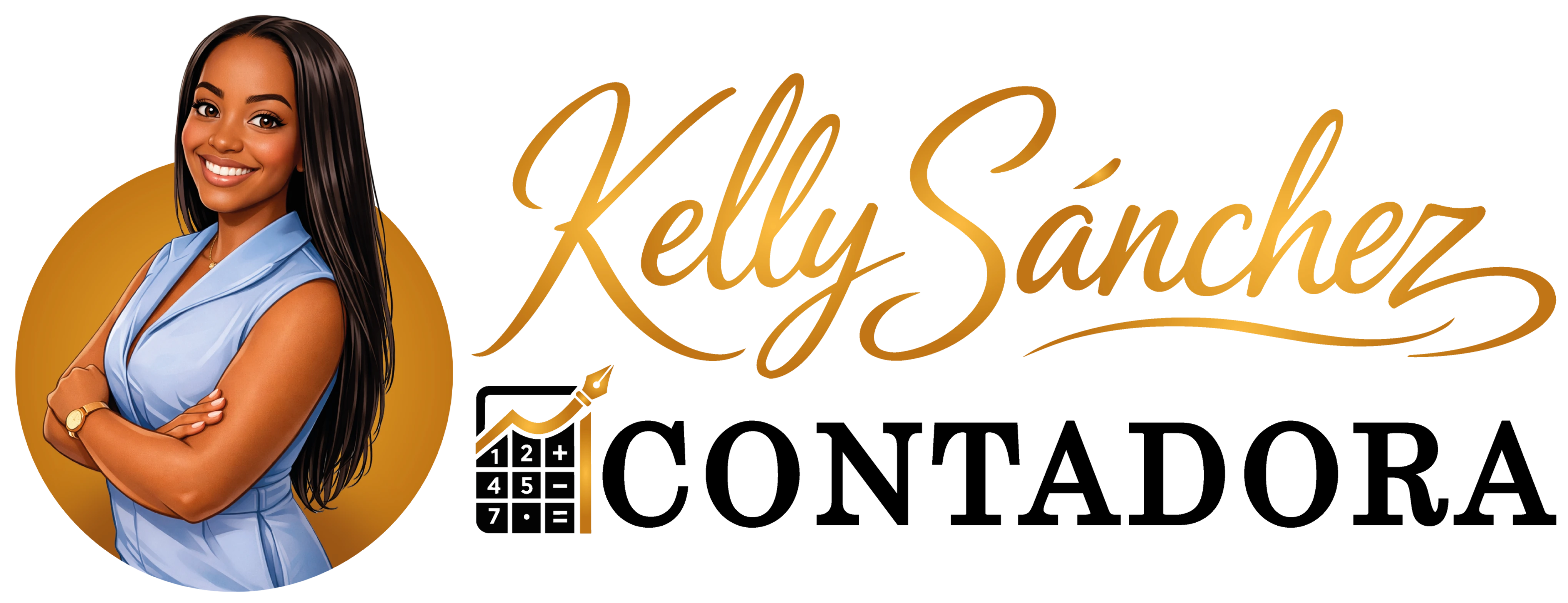 Logo de Kelly Contadora